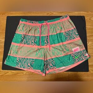 Nike Club Trippy Safari Mesh Coral Chalk/Pink Shorts FN1464-611 - Men’s XXL- NWT